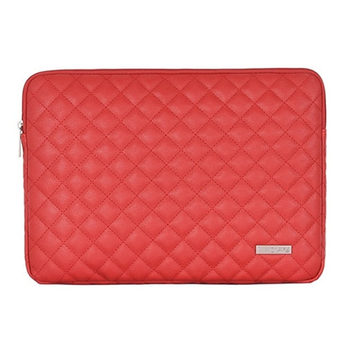 Leather Plaid Laptop Case 13-inch
